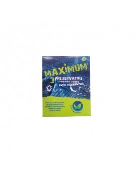 Maximum 3 préservatifs vert