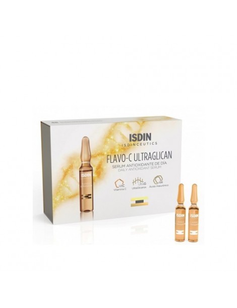 Isdin flavo-C ultraglican , 30 ampoules