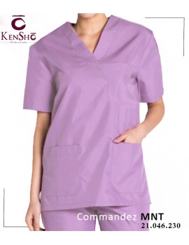 Tenue Médicale Femme Violet Lilas