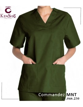 Tenue Médicale Femme Vert Militaire