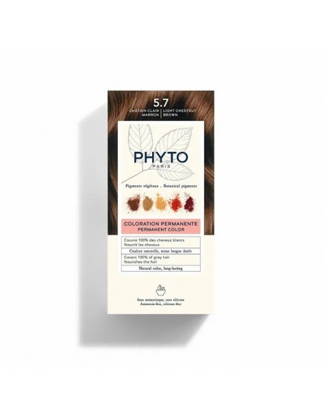 Phyto Color 5.7 - Châtain Clair marron