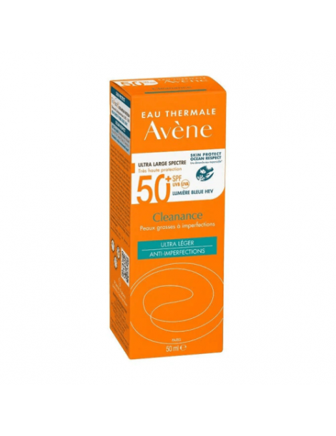 Avène cleanance écran ultra léger spf50+