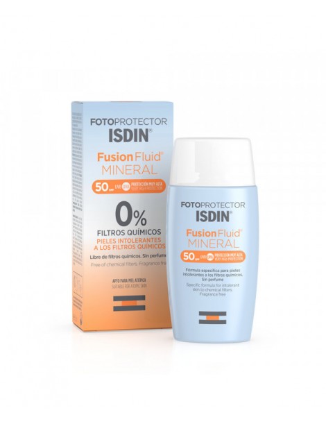 Isdin fotoprotector écran Fluide Minéral SPF50+