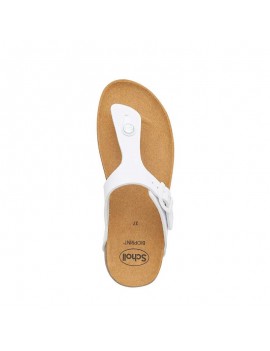 Scholl sabot Anastasya blanc