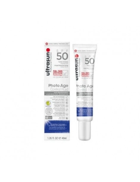 Ultrasun photo age anti-pigmentation fluid spf 50+ 40ml