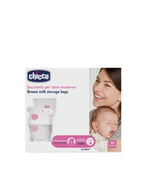 Chicco sachet de conservation de lait maternelle 30 pièces