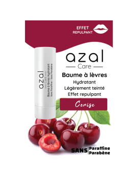 Azal baume a lèvres cerise effet repulpant lip