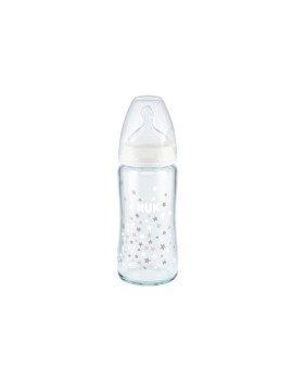 Nuk biberon first choice en verre 240ml