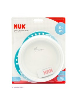 Nuk assiette set 8m+