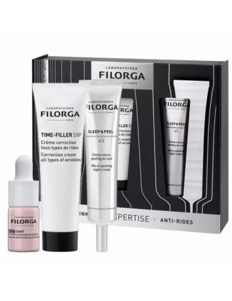 Filorga coffret time filler 5xp + sleep + lift+ shot