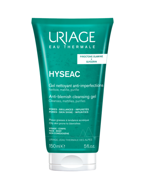 Uriage hyséac gel nettoyant tube 150ml