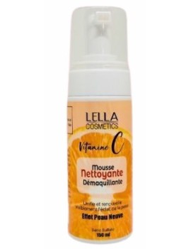 Lella mousse nettoyante demaquillante 150ml