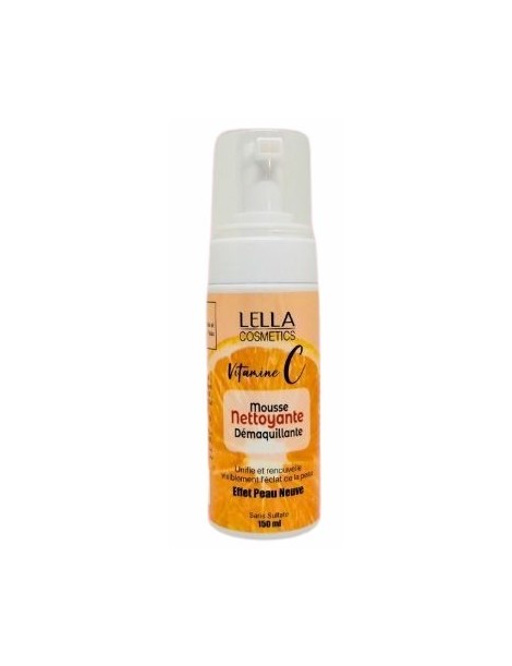 Lella mousse nettoyante demaquillante 150ml