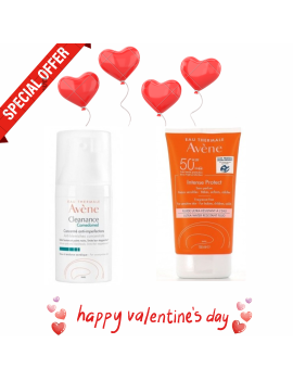 Avène pack ecran intense protect spf 50+ 100ml + Avène Cleanance comedomed concentré anti-imperfections