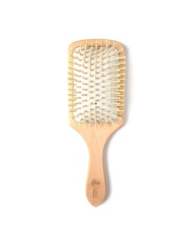 Azal brosse cheveux en bois carré grand modèle