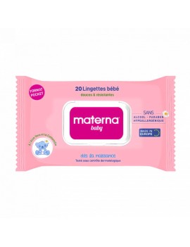 Materna lingette hygiene intime 20 pièces