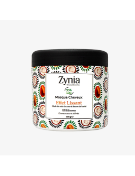 Zynia masque cheveux effet lissant  500ml