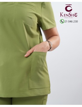Tenue Médicale KenSho HT Vert Olive