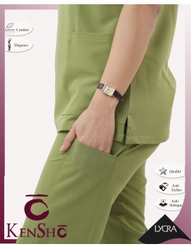 Tenue Médicale KenSho HT Vert Olive