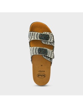 Scholl sabot night noir 40
