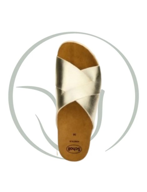 Scholl sabot vivo or rose