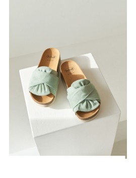 Scholl sabot Nancy aqua marine