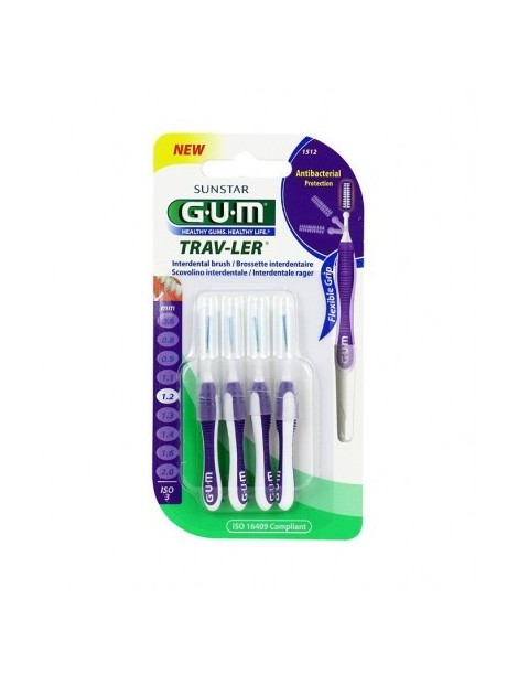 Gum brossette traveler extra fine cylindrique 1,2 mm / 1512