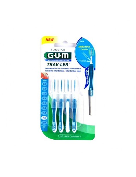 Gum brossette travel fine conique 1,6mm/1614