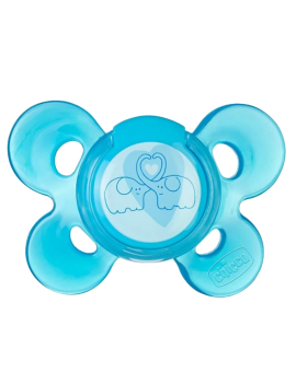 Chicco sucette physio confort bleu ,6-12m