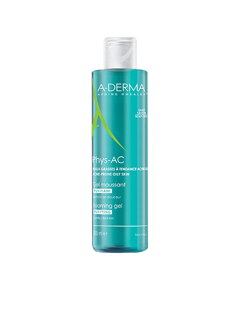 A-derma phys-ac gel moussant