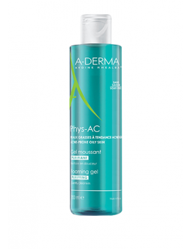 A-derma phys-ac gel moussant