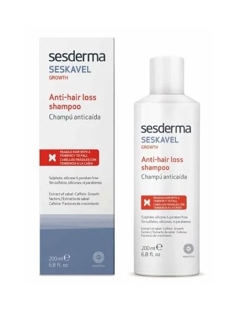 Sesderma Seskavel shampoing anti-chutes 200ml